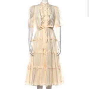 ZIMMERMANN BOTANICA DRESS SHORT SLEEVE